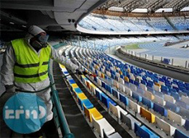 Disinfection the stadium