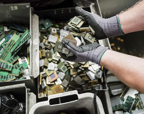 recycling electronic board