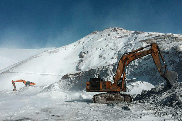 gold mine in the takab city