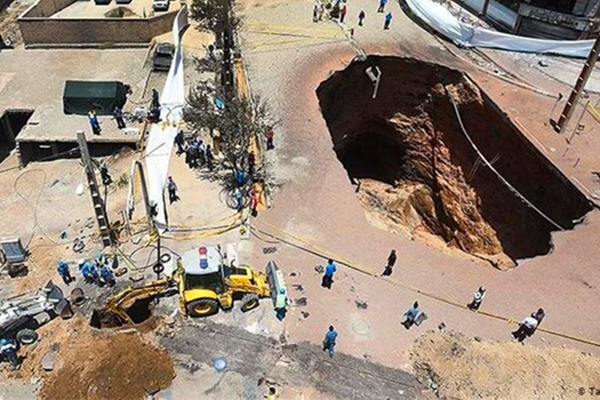 فرونشست زمین در ایران