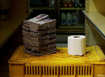 falling the money